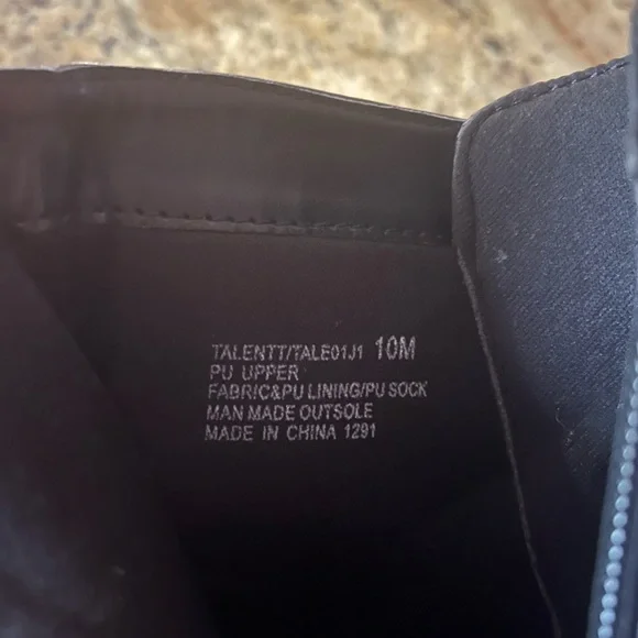 Madden Girl Black Lace-Up Boots - Picture 5 of 8